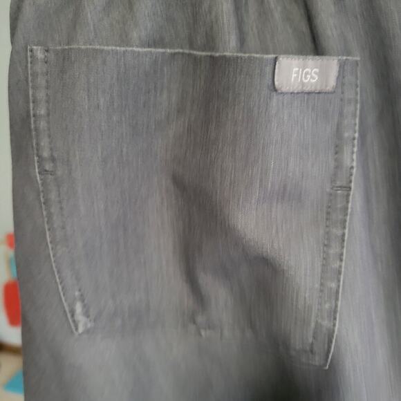FIGS Zamora Jogger Scrub Pants Women's Small Graphite Gray 6-Pocket Activewear - Picture 8 of 11